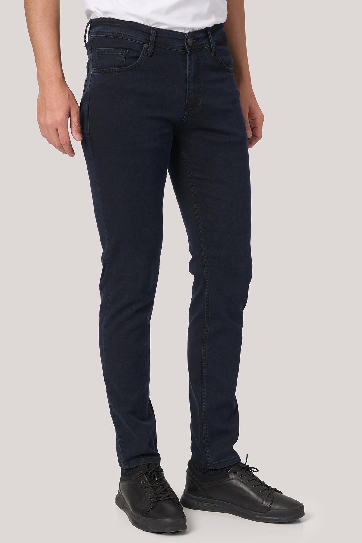 WHİTE STONE  2025-Y  J2508 MDL4  JEAN PANTOLON  5 CEP  BLUE BLACK