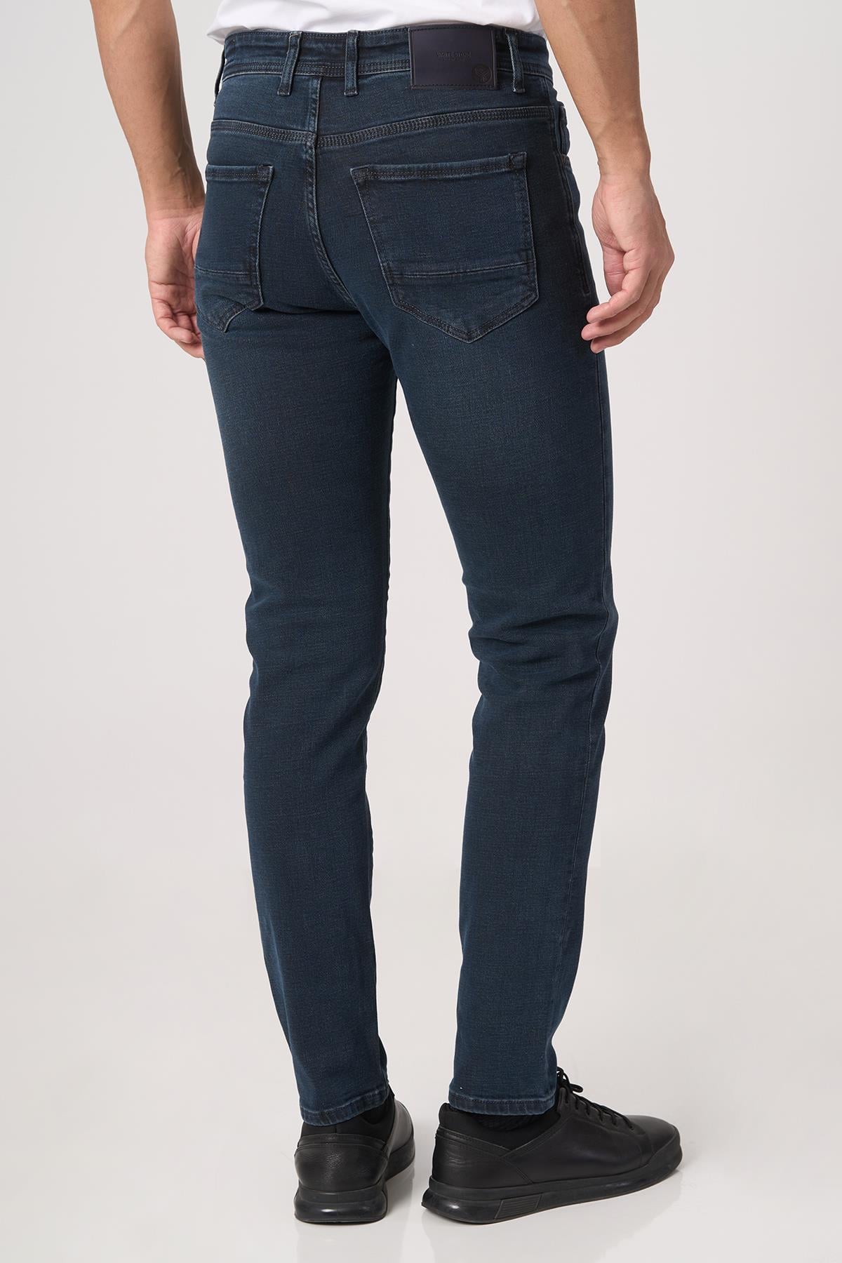 WHİTE STONE  2025-Y  J2509 MDL5  JEAN PANTOLON  5 CEP  KAHVE