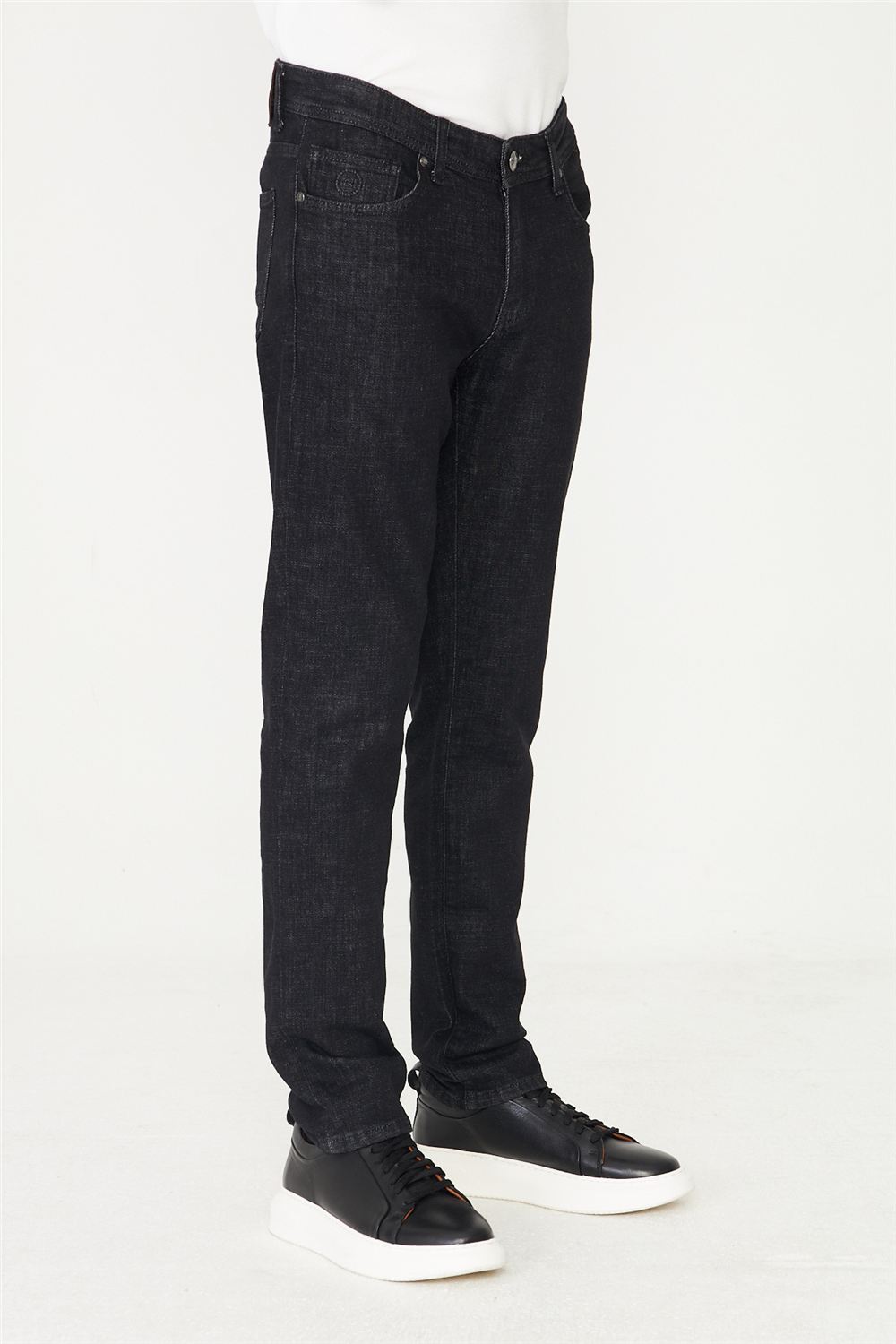 Siyah Premium Denim Erkek Jean Pantolon