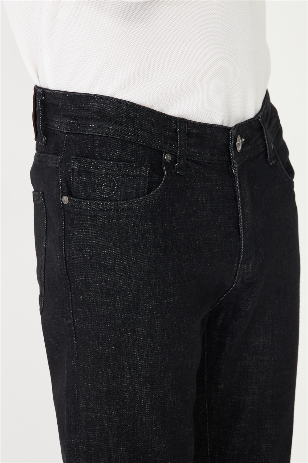 Siyah Premium Denim Erkek Jean Pantolon