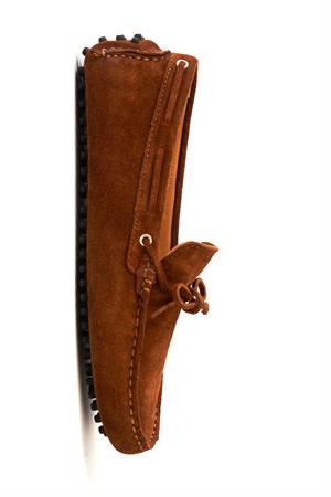 White Stone Bathurst 2181 Tods Süet Ayakkabı Tarçın  