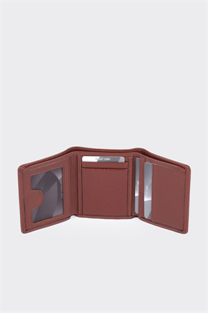 Taba Özel Tasarım Premium Dikey Deri Erkek Cüzdan