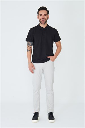 Açık Gri Erkek Gabardin Spor Pantolon