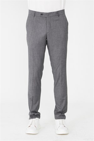 Antrasit Erkek Kumaş Pantolon Modern Kesim Klasik Şık Pantolon