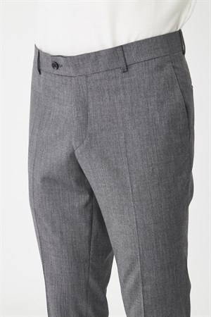 Antrasit Erkek Kumaş Pantolon Modern Kesim Klasik Şık Pantolon