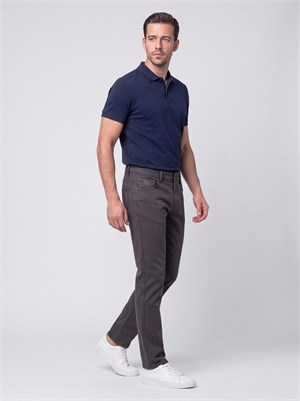 Antrasit Regular Fit Erkek Chino Pantolon