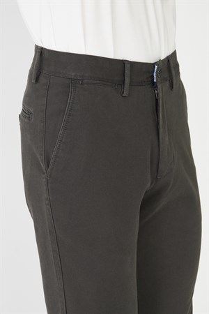 Antrasit Smart Casual Erkek Chino Pantolon