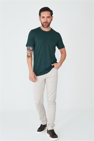 Bej Tencel Kumaş Yazlık Erkek Chino Pantolon