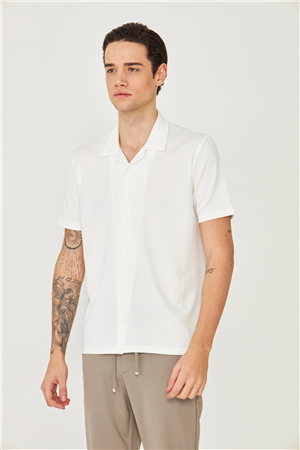 Beyaz Gömlek T-Shirt 