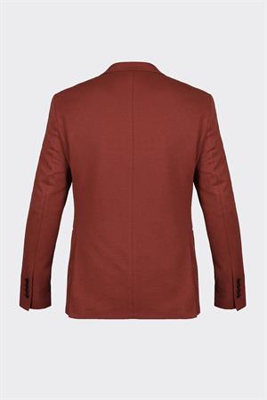 Bordo Casual Slim Fit Bi-Stretch Ceket