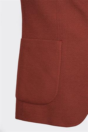 Bordo Casual Slim Fit Bi-Stretch Ceket