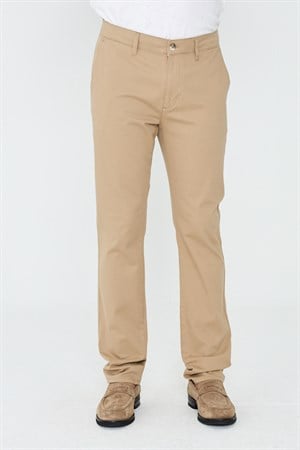 Camel Rengi Dynamic Fit Erkek Chino Pantolon