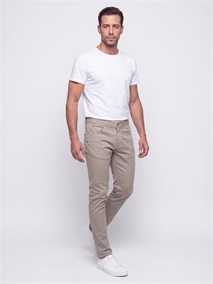Gri Dynamic Fit Erkek Chino Pantolon