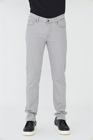 Gri Erkek Gabardin Spor Pantolon