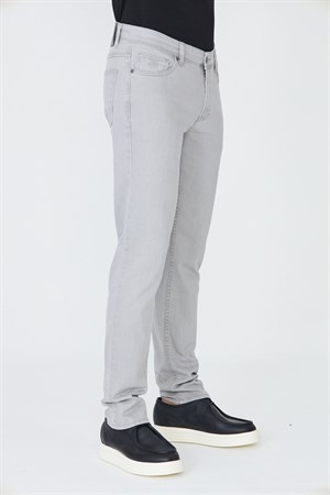 Gri Erkek Gabardin Spor Pantolon