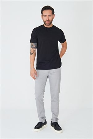 Gri Erkek Gabardin Spor Pantolon