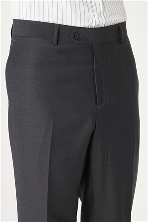 Gri Modern Kesim Klasik Kumaş Pantolon