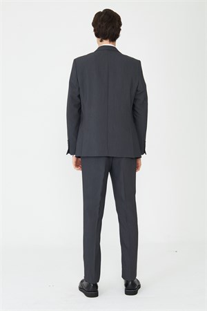 Gri Modern Kesim Slim Fit Premium Takım Elbise