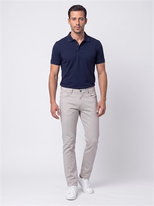 Gri Regular Fit Erkek Chino Pantolon