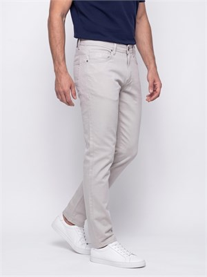 Gri Regular Fit Erkek Chino Pantolon
