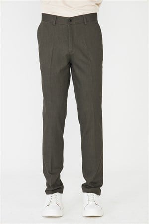 Haki Erkek Modern Kesim Günlük Kullanım Spor Pantolon