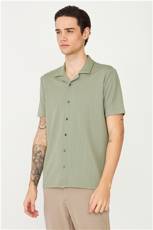 Haki Gömlek T-Shirt 