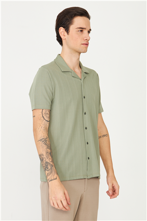 Haki Gömlek T-Shirt 