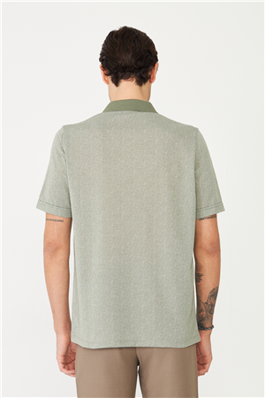Haki Polo Yaka T-Shirt 