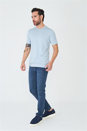 Koyu Mavi Erkek Günlük Jean Pantolon
