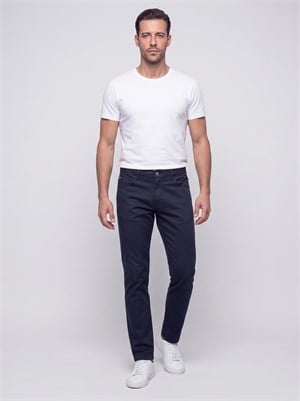 Lacivert Dynamic Fit Erkek Chino Pantolon