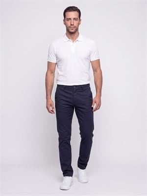 Lacivert Dynamic Fit Yandan Lastikli Erkek Jogger Pantolon
