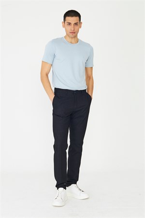 Lacivert Modern Kesim Erkek Casual Spor Pantolon