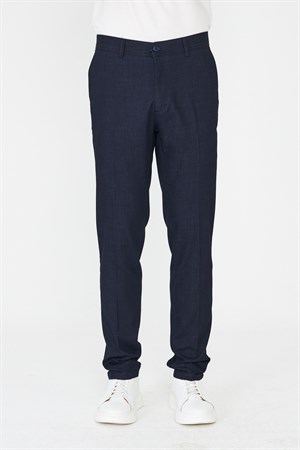 Lacivert Modern Kesim Günlük Kullanım Erkek Spor Pantolon