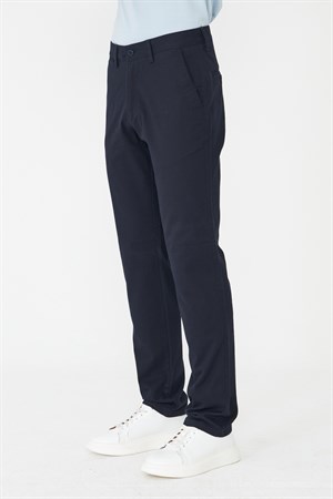 Lacivert Regular Fit Smart Casual Erkek Spor Pantolon
