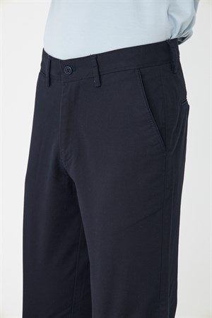 Lacivert Regular Fit Smart Casual Erkek Spor Pantolon