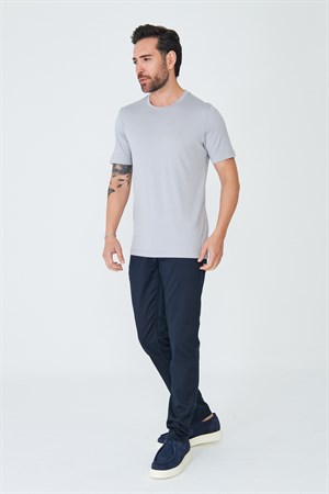 Lacivert Tencel Kumaş Yazlık Chino Erkek Pantolon