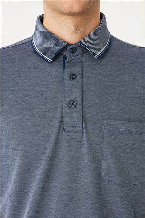 Navy Polo Yaka T-Shirt 