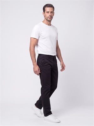 Siyah Dynamic Fit Yandan Lastikli Erkek Jogger Pantolon