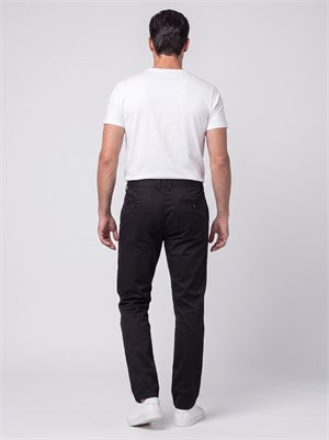 Siyah Dynamic Fit Yandan Lastikli Erkek Jogger Pantolon