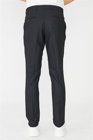 Siyah Modern Kesim Klasik Erkek Kumaş Pantolon