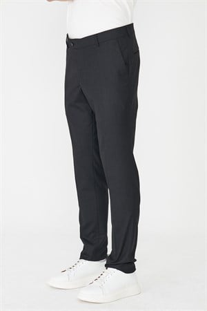 Siyah Modern Kesim Klasik Erkek Kumaş Pantolon