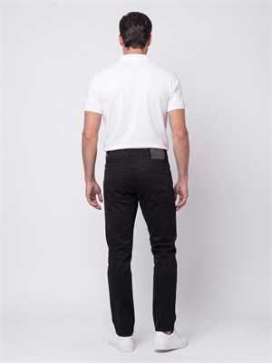 Siyah Regular Fit Erkek Chino Pantolon
