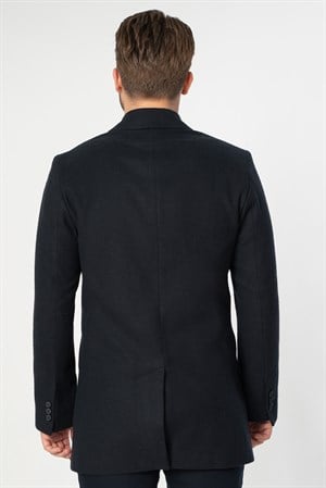White Stone Abrantes Slim Fit 1754 Pamuklu Palto Laci