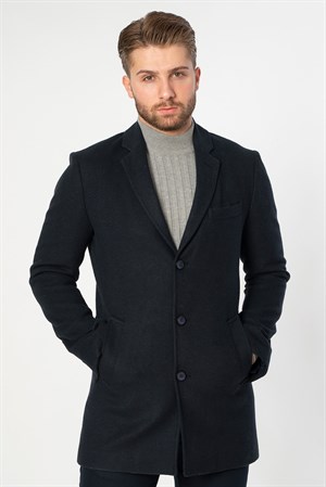 White Stone Abrantes Slim Fit 1754 Pamuklu Palto Laci