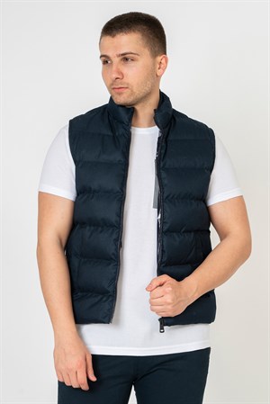 White Stone Roma Slim Fit Yelek LACİ