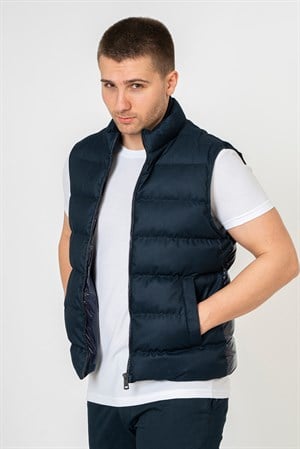 White Stone Roma Slim Fit Yelek LACİ