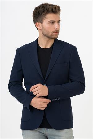 White Stone Ciudad Juárez C188 Regular Fit 6 Drop Likralı Ceket Laci