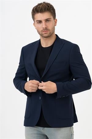 White Stone Ciudad Juárez C188 Regular Fit 6 Drop Likralı Ceket Laci