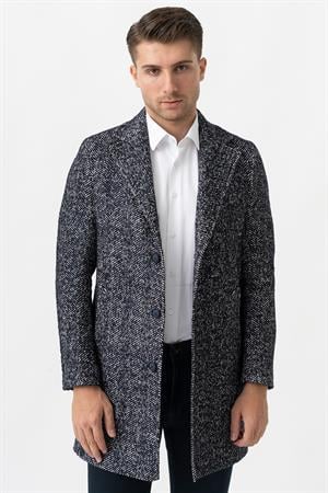 White Stone Arezzo 4025 Ceket Yaka Pamuklu Slim Fit Kaban Laci