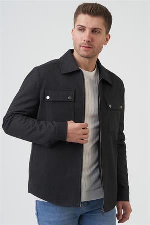 White Stone New York 58161 Slim Fit Mont Antrasit.